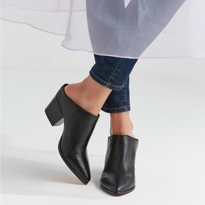 Dolce Vita - Genuine Black Leather Roya Mule